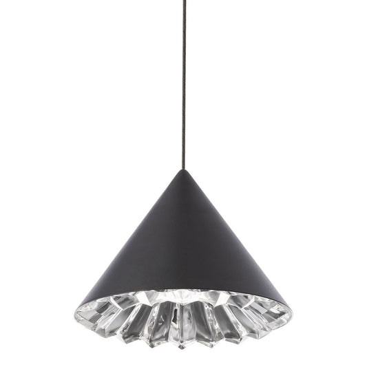 Primrose LED Mini Pendant - Black Finish