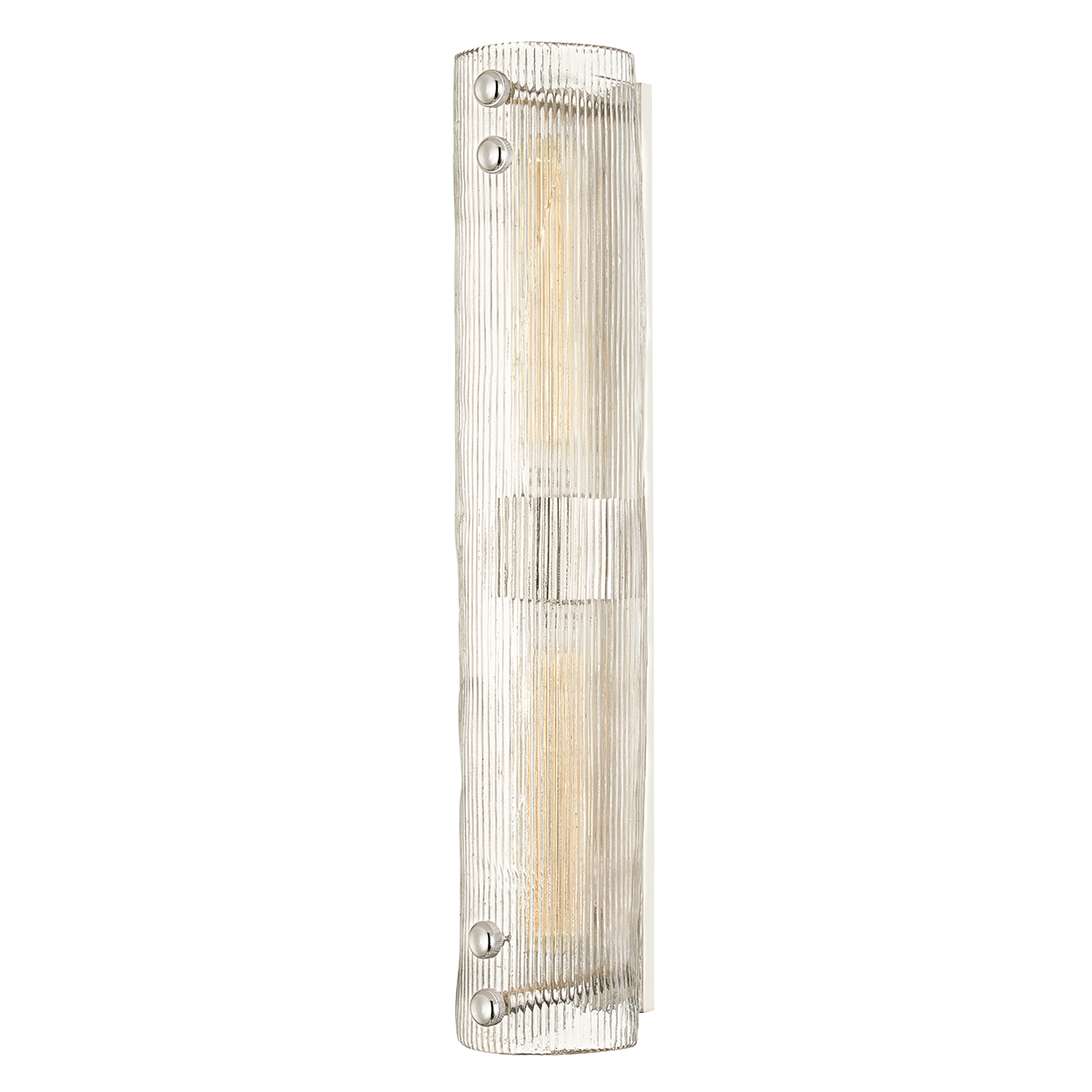 Prospect Park Large Wall Sconce - Polished Nickel Finish