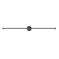 Load image into Gallery viewer, Purolinear 360 Double Linear 24" LED Wall Sconce - Satin Black Finish
