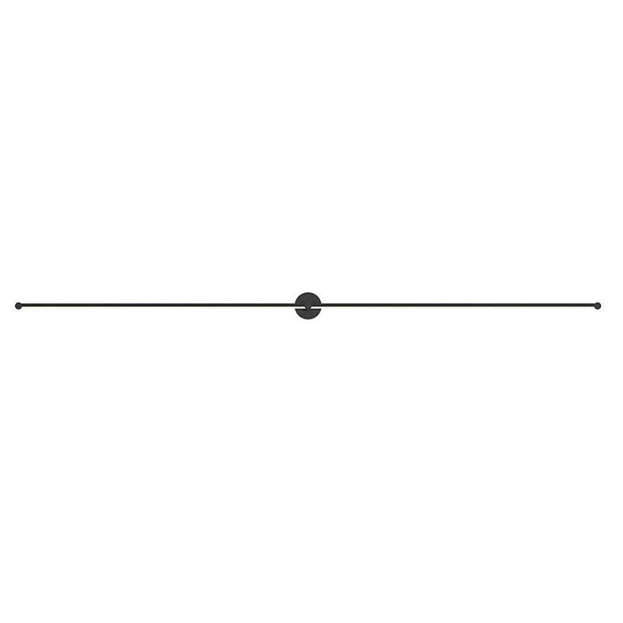 Purolinear 360 Double Linear 48" LED Wall Sconce - Satin Black Finish