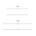 Load image into Gallery viewer, Purolinear 360 Double Linear LED Wall Sconce - Diagram
