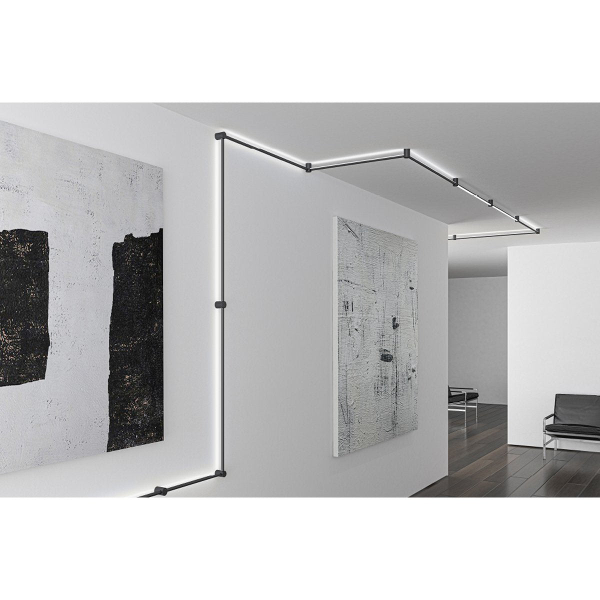 Purolinear 360 Double Linear LED Wall Sconce - Display