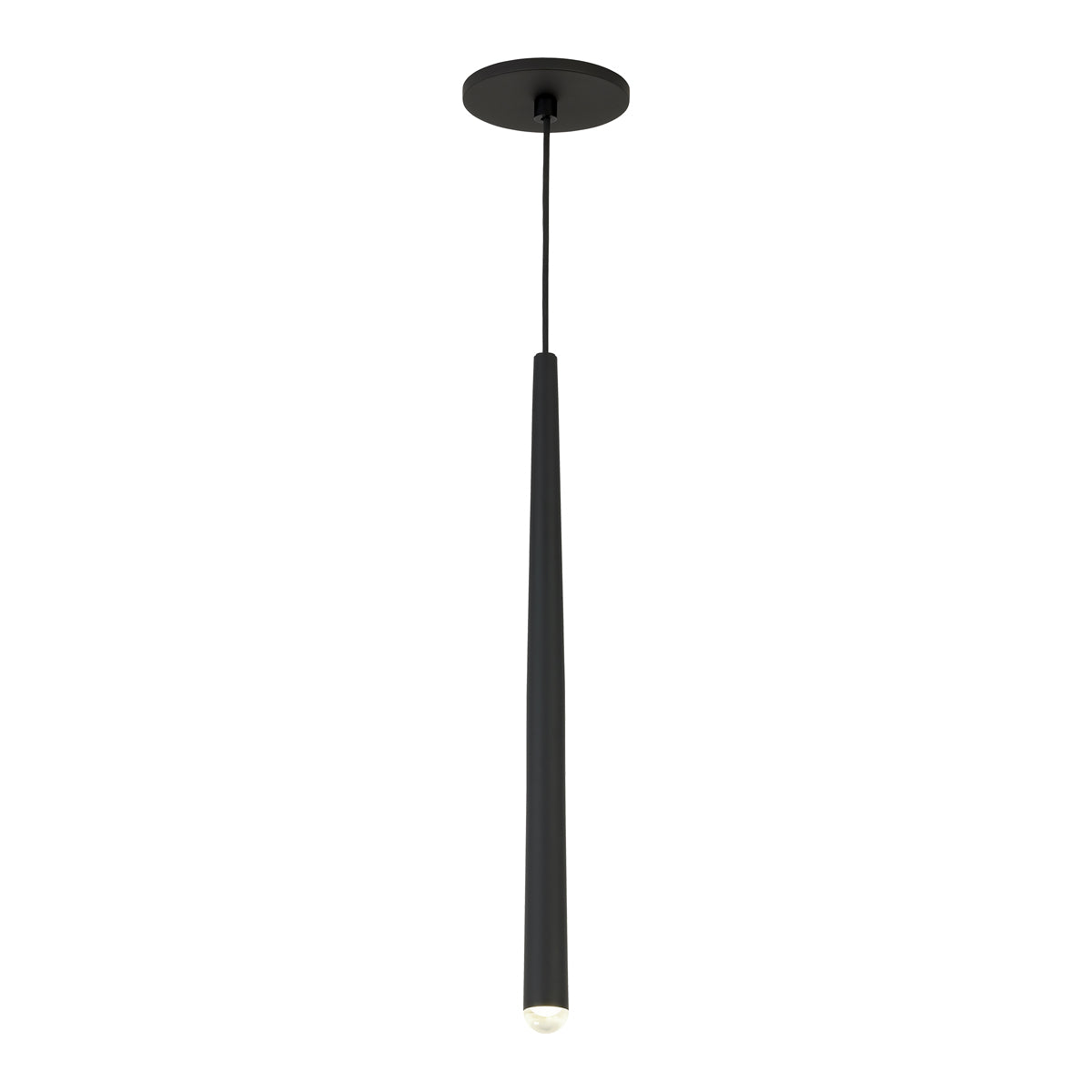 Pylon Pendant - Nightshade Black Finish Standard Canopy