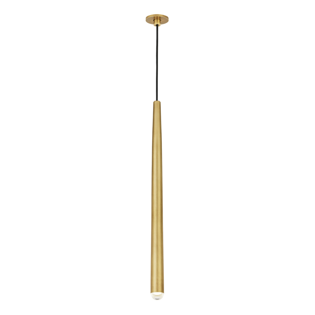 Pylon Pendant - Natural Brass Finish Finish Port Alone Canopy