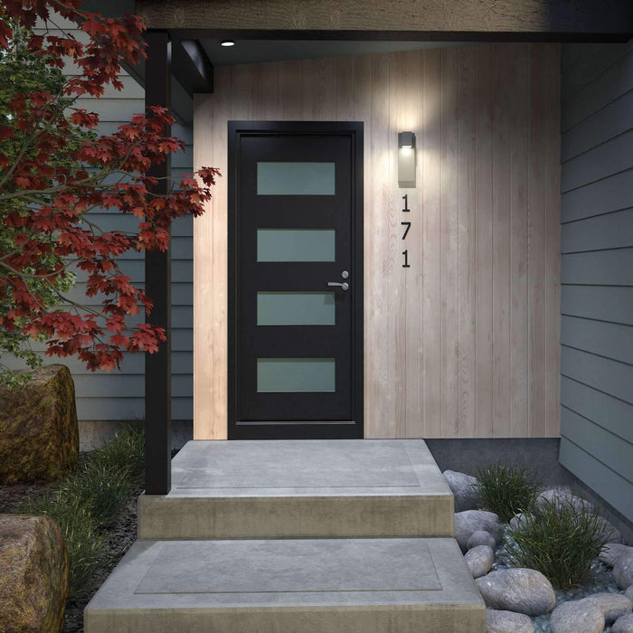 Quadrate Outdoor Wall Sconce - Display