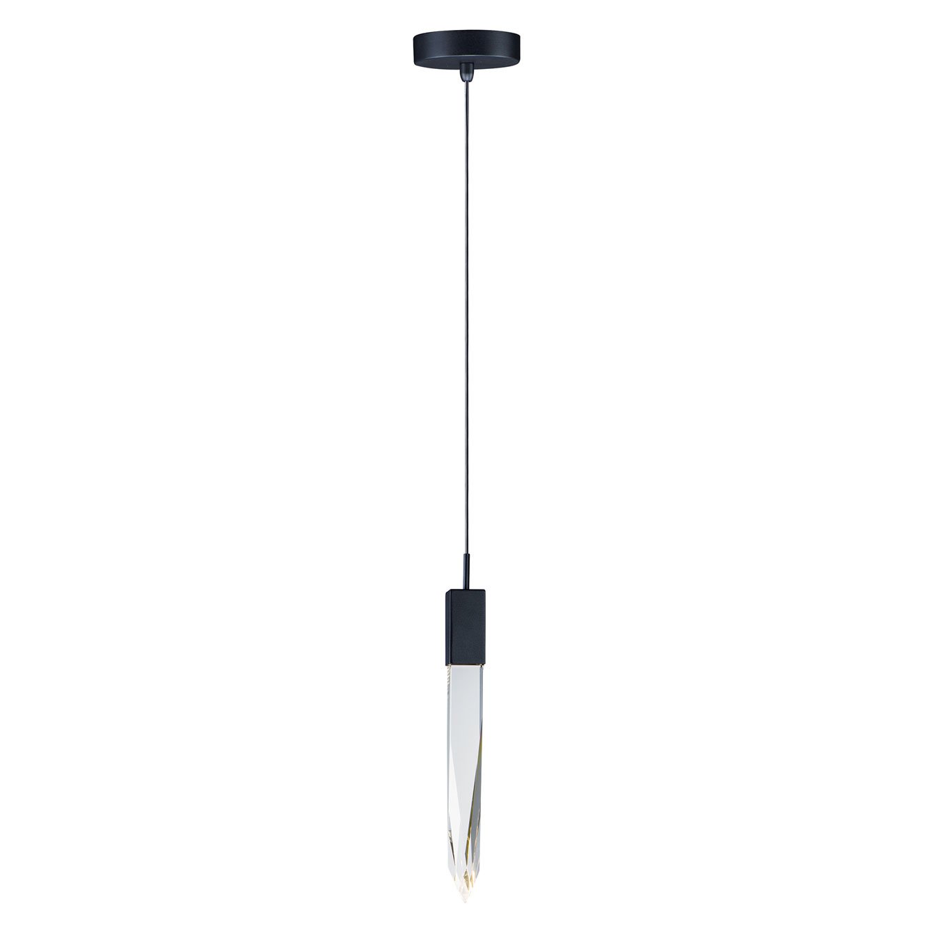 Quartz Large Mini Pendant - Black