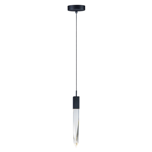 Quartz Large Mini Pendant - Black