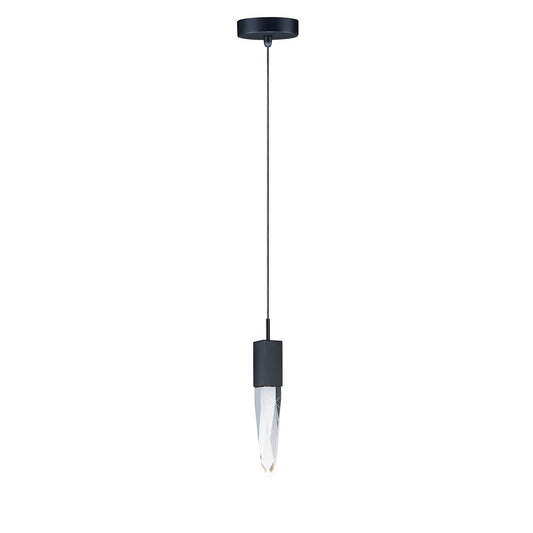 Quartz Small Mini Pendant - Black