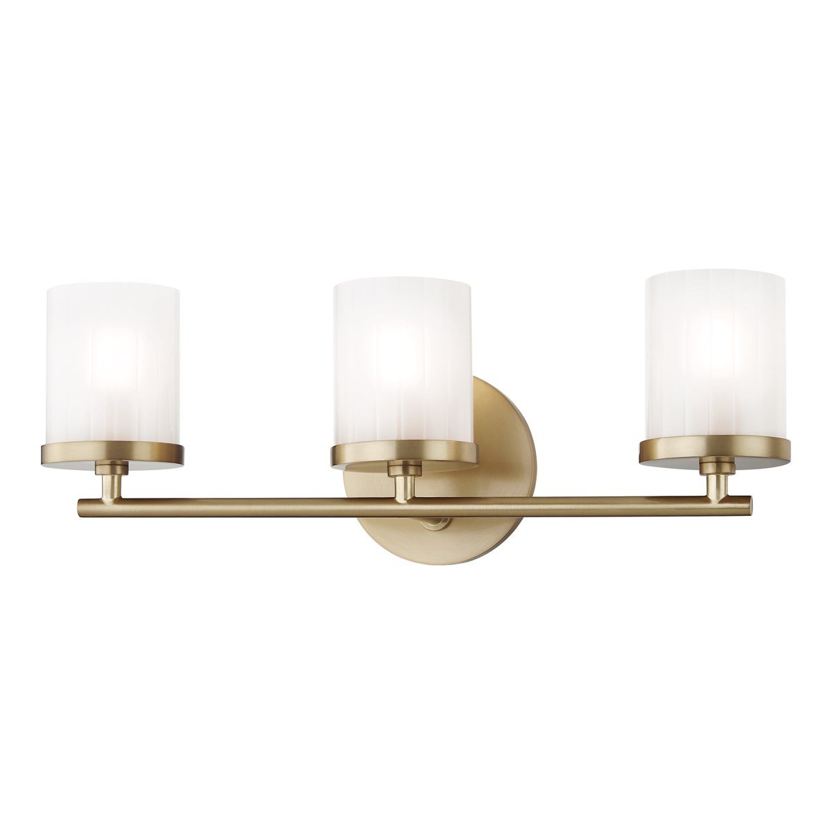 Ryan 3 Light Bath Bar - Aged Brass