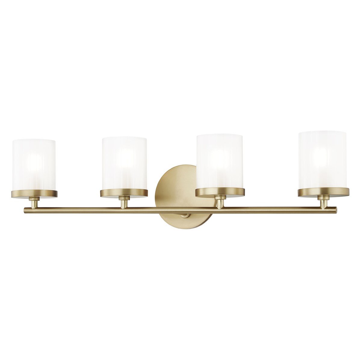 Ryan 4 Light Bath Bar - Aged Brass