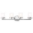 Load image into Gallery viewer, Ryan 4 Light Bath Bar - Polished Nickel
