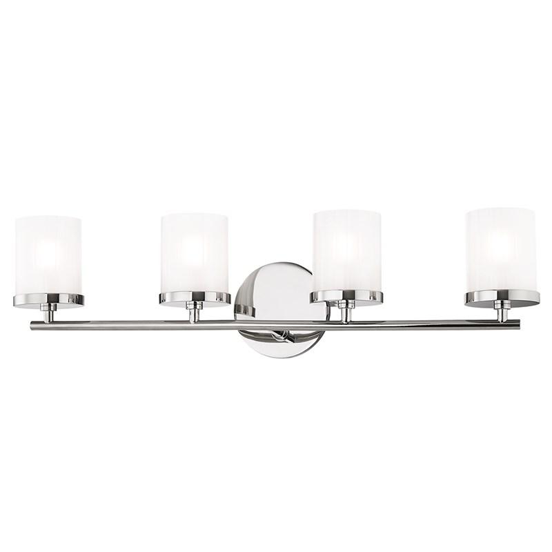 Ryan 4 Light Bath Bar - Polished Nickel