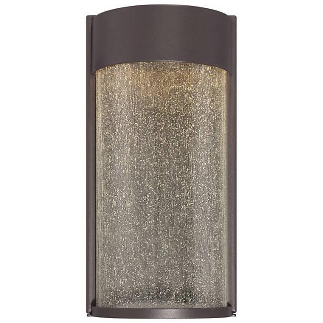 Rain 12" Outdoor Wall Light - Bronze Finish