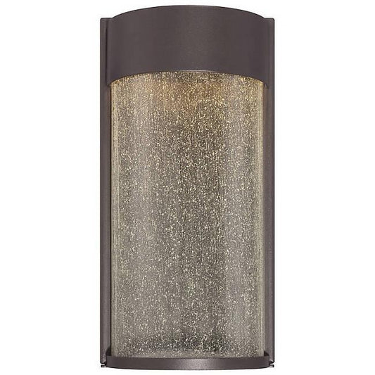 Rain 12" Outdoor Wall Light - Bronze Finish