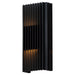 Rampart 14"  LED Outdoor Sconce - Black Finish