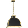 Load image into Gallery viewer, Ranger Pendant - Matte Black/Modern Brass
