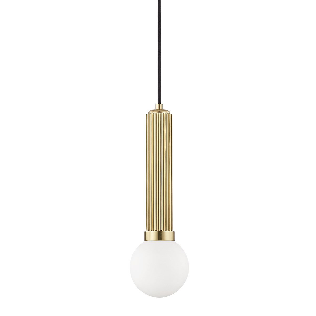 Reade Pendant - Aged Brass