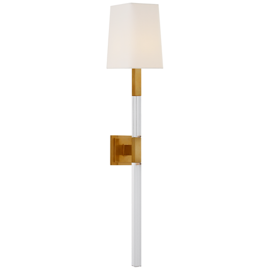 Reagan Large Tail Sconce - Antique Burnished Brass