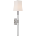 Load image into Gallery viewer, Reagan Medium Tail Sconce - Polished Nickel

