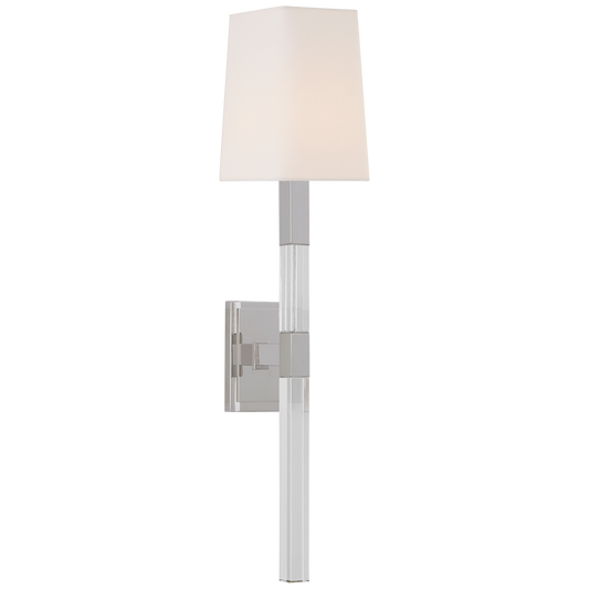 Reagan Medium Tail Sconce - Polished Nickel