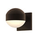 Reals Dome Downlight Outdoor Wall Sconce - Textured Bronze