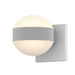 Reals Dome Up/Down Light Outdoor Wall Sconce - Textured White