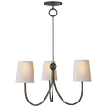 Load image into Gallery viewer, Reed Small Chandelier - Bronze Finish
