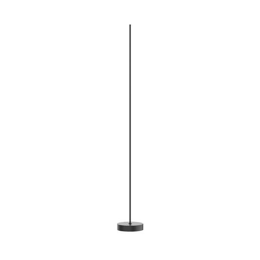 Reeds Single LED Floor Lamp - Black Finish