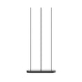 Load image into Gallery viewer, Reeds Triple LED Floor Lamp - Black Finish
