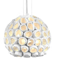 Load image into Gallery viewer, Reef 12" Pendant - Gloss White Finish
