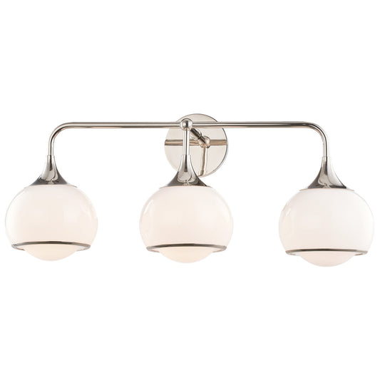 Reese 3 Light Bath Vanity - Polished Nickel