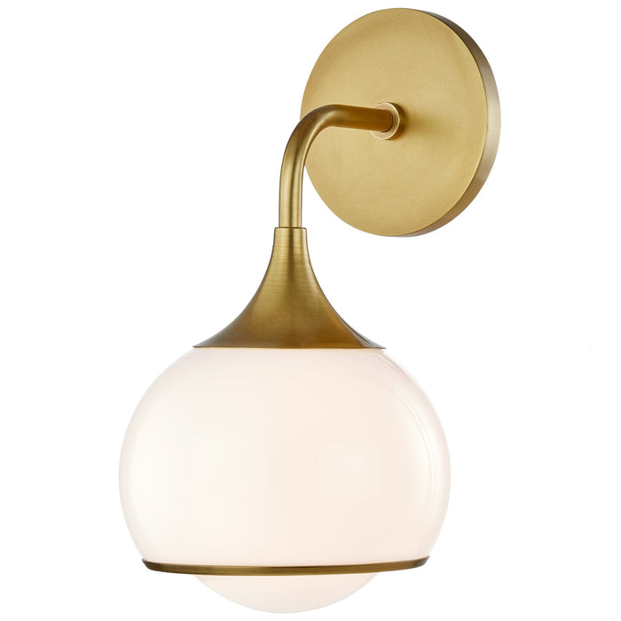 Reese Singel Light Bath Vanity - Aged Brass
