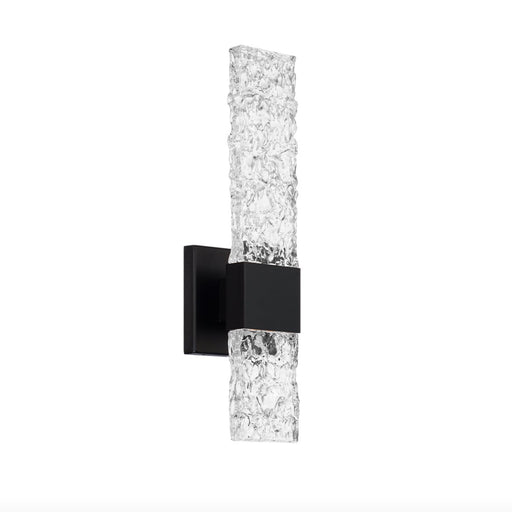 Reflect LED Outdoor Wall Sconce - Black Finish