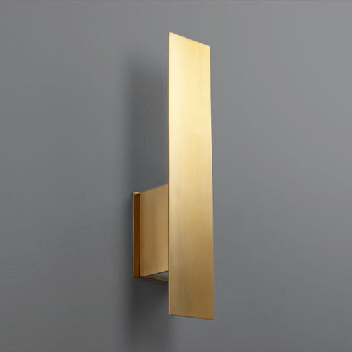 Reflex Wall Light - Aged Brass Finish