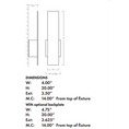 Load image into Gallery viewer, Reflex Wall Light - Diagram
