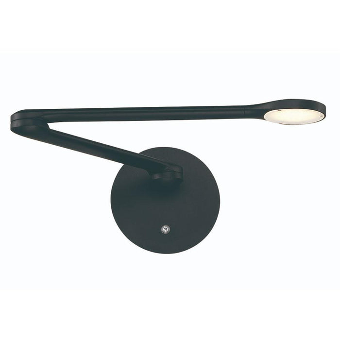 Reflex LED Swing Arm Light - Black Finish