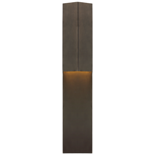 Rega 24" Folded Sconce - Bronze Finish