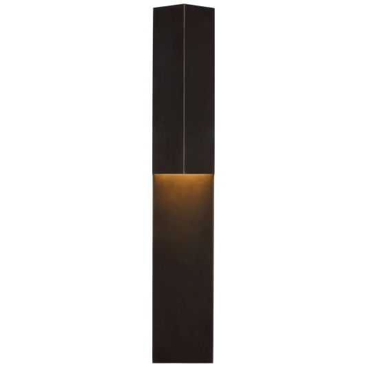 Rega 30" Folded Sconce - Bronze Finish