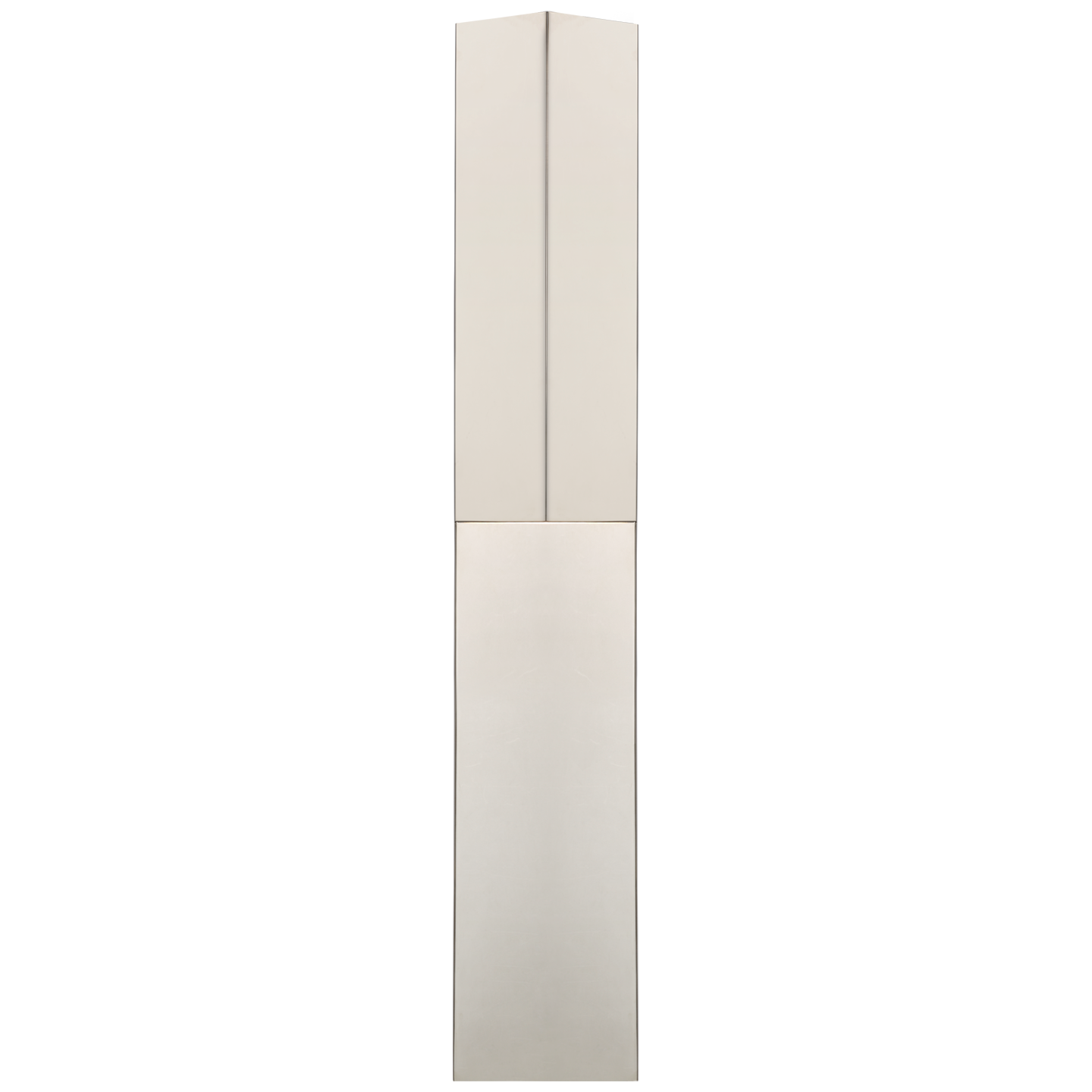 Rega 30" Folded Sconce - Polished Nickel Finish