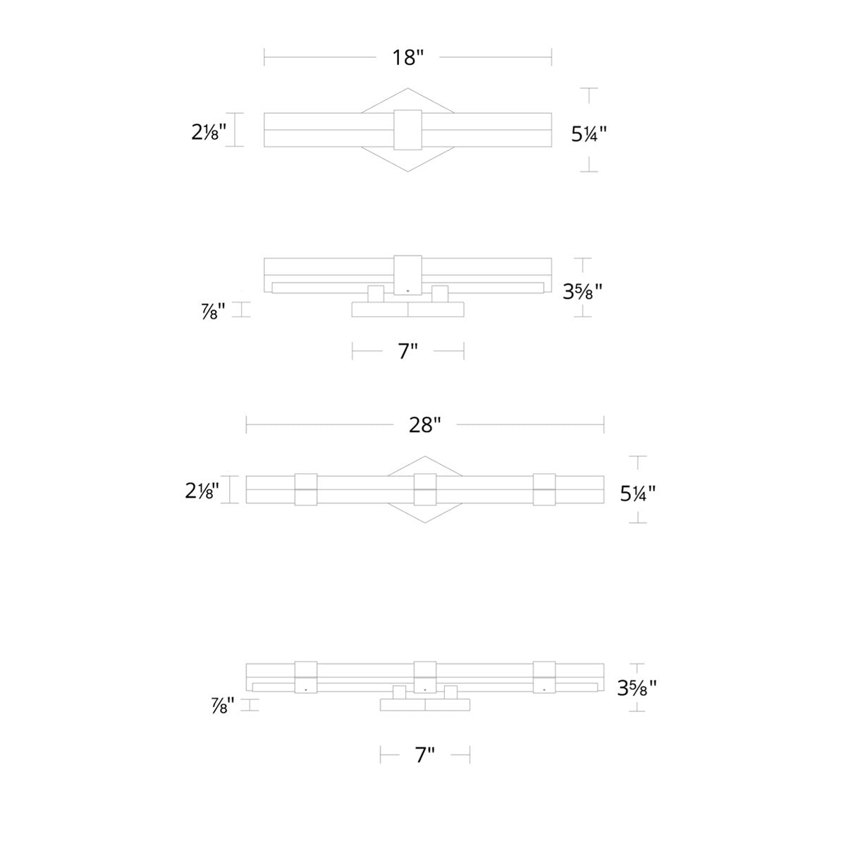 Regal Bath Vanity - Diagram