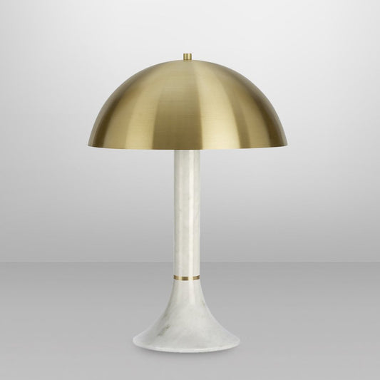 Regent Table Lamp - White Carrara Marble