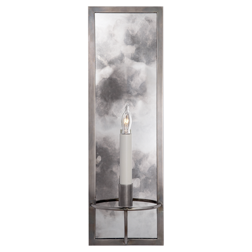 Regent Rectangular Sconce - Antique Nickel