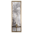 Load image into Gallery viewer, Regent Rectangular Sconce - Hand Rubbed Antique Brass
