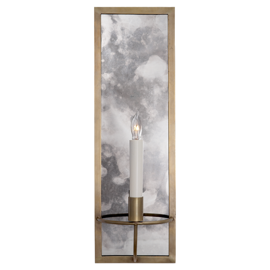 Regent Rectangular Sconce - Hand Rubbed Antique Brass