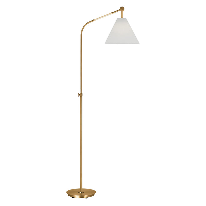 Remy Floor Lamp - Brushed Brass Finish