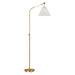 Remy Floor Lamp - Brushed Brass Finish