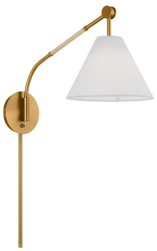 Remy Wall Sconce - Burnished Brass Finish