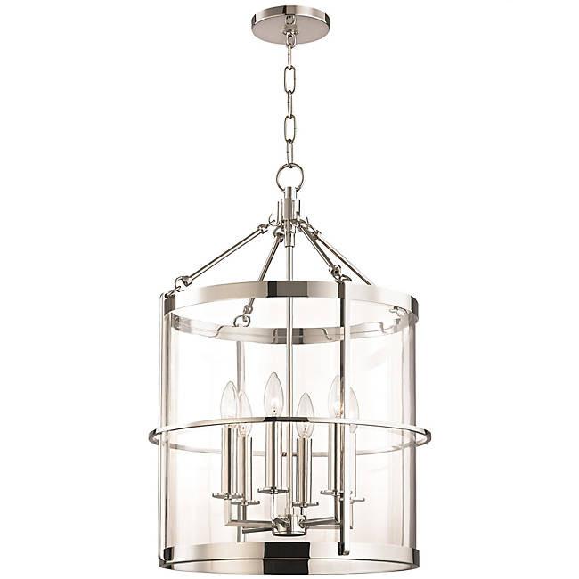 Ren 6-Light Pendant - Polished Nickel