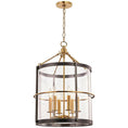 Load image into Gallery viewer, Ren 6-Light Pendant - Aged Brass
