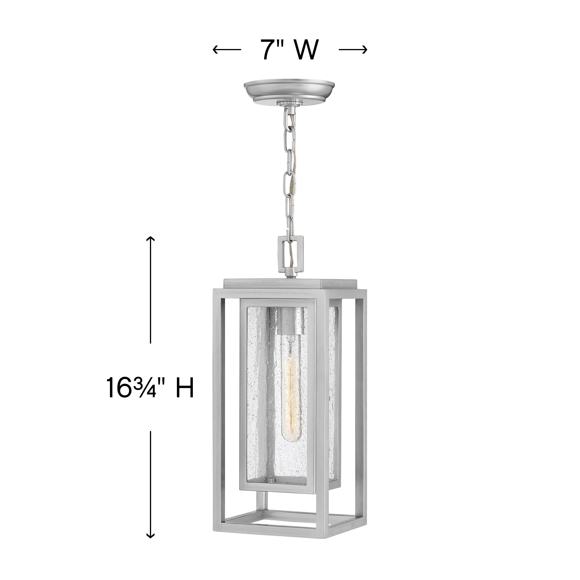 Republic Outdoor Pendant - Diagram